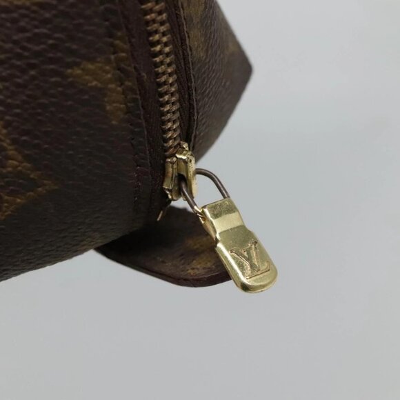 LOUIS VUITTON Monogram Trousse Demi Ronde Cosmetic Pouch - Picture 9 of 15